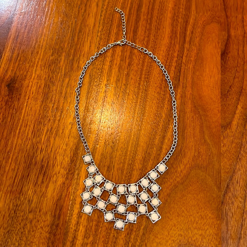 Statement necklace costume jewelry